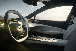 Lotus Emeya - interior steering wheel